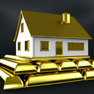 Haus aus Gold
